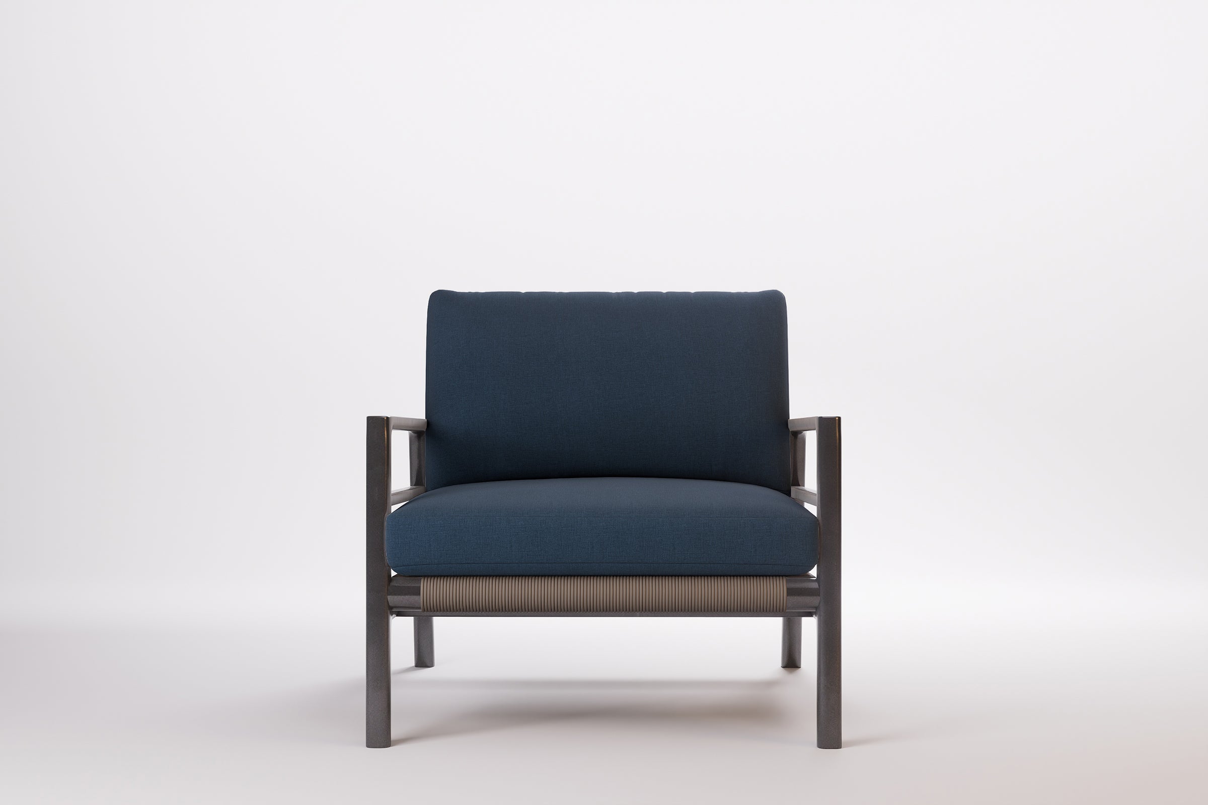 Copenhagen Outdoor Lounge Armchair Aluminium