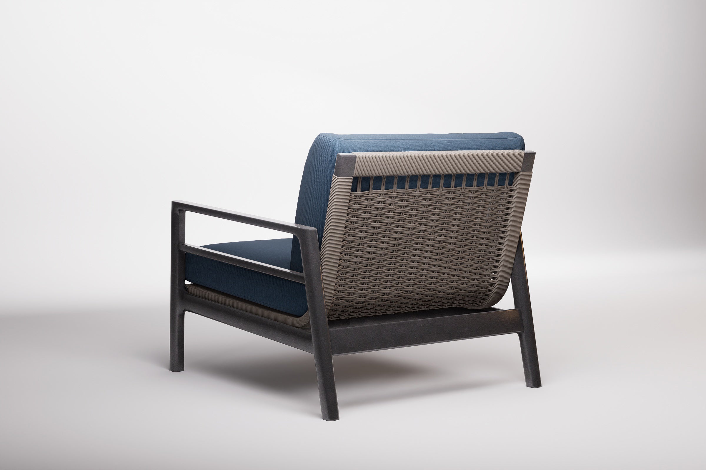 Copenhagen Outdoor Lounge Armchair Aluminium