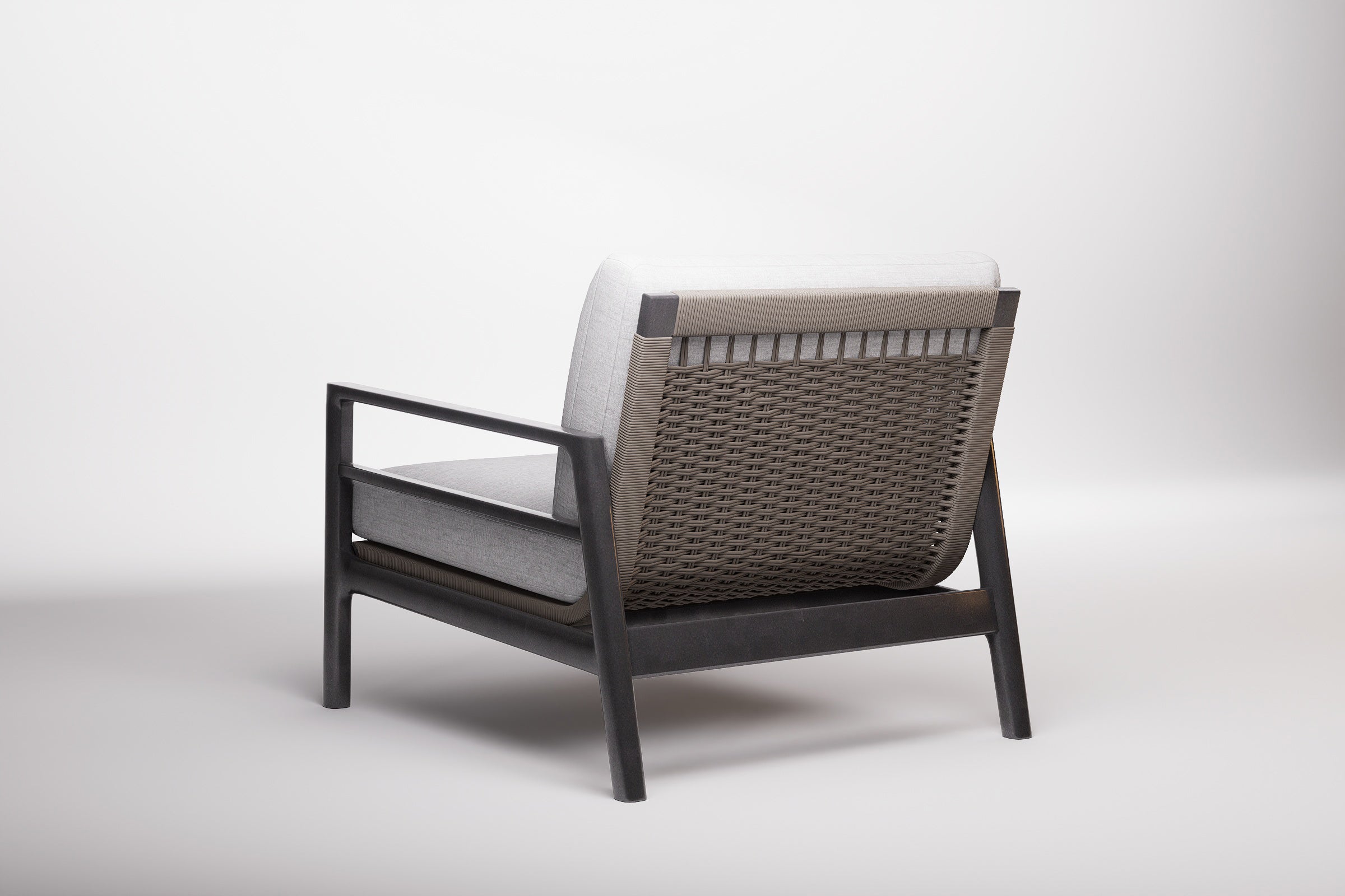 Copenhagen Outdoor Lounge Armchair Aluminium