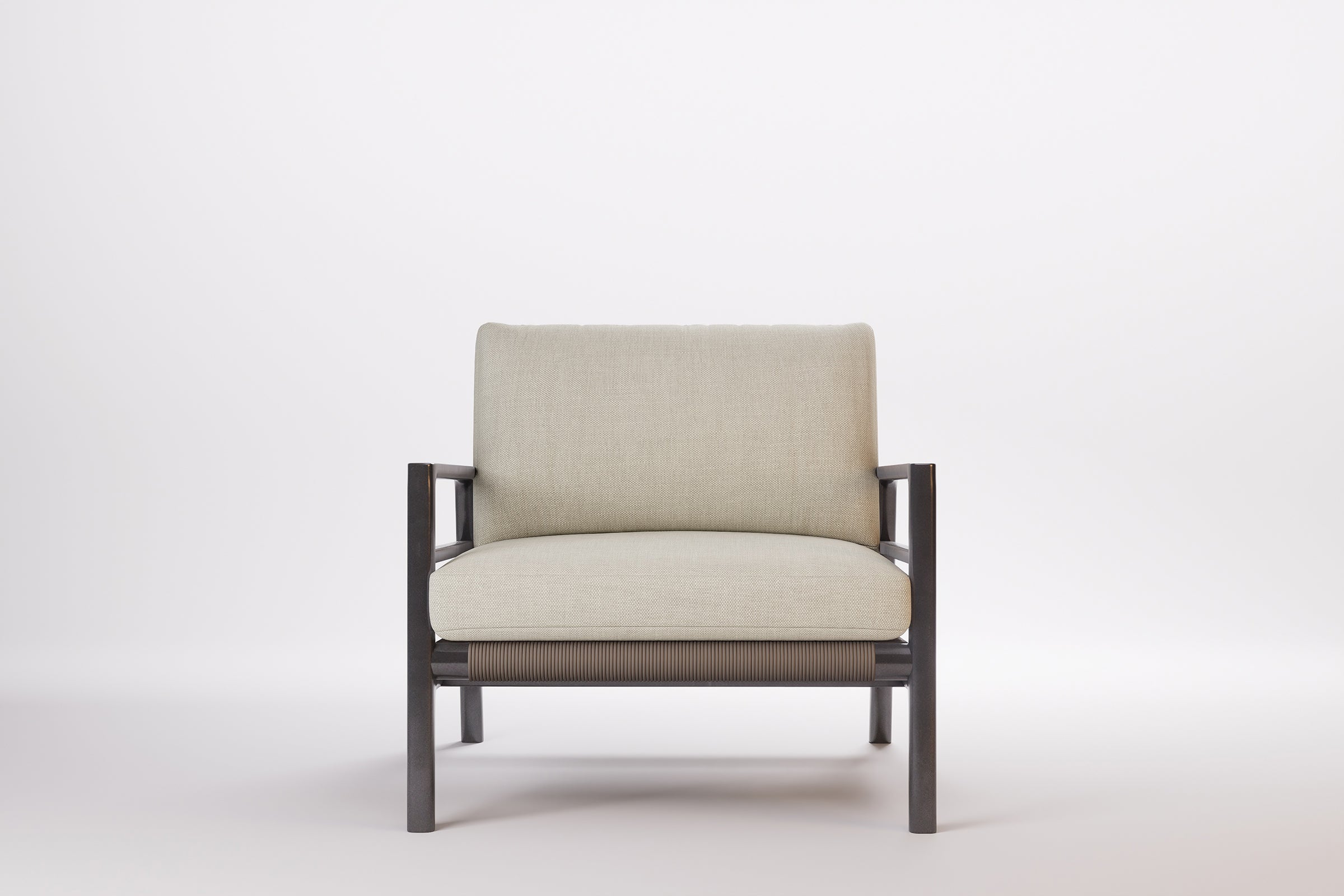 Copenhagen Outdoor Lounge Armchair Aluminium
