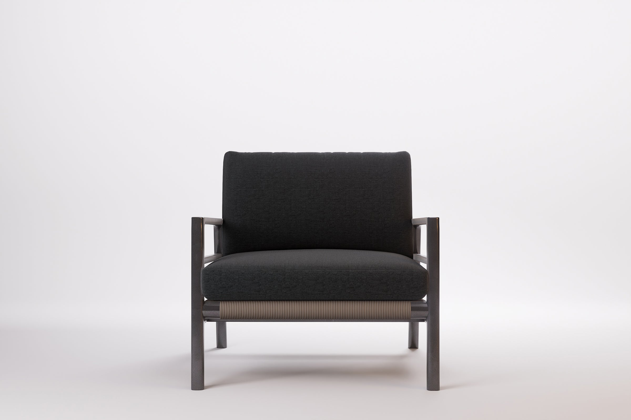 Copenhagen Outdoor Lounge Armchair Aluminium