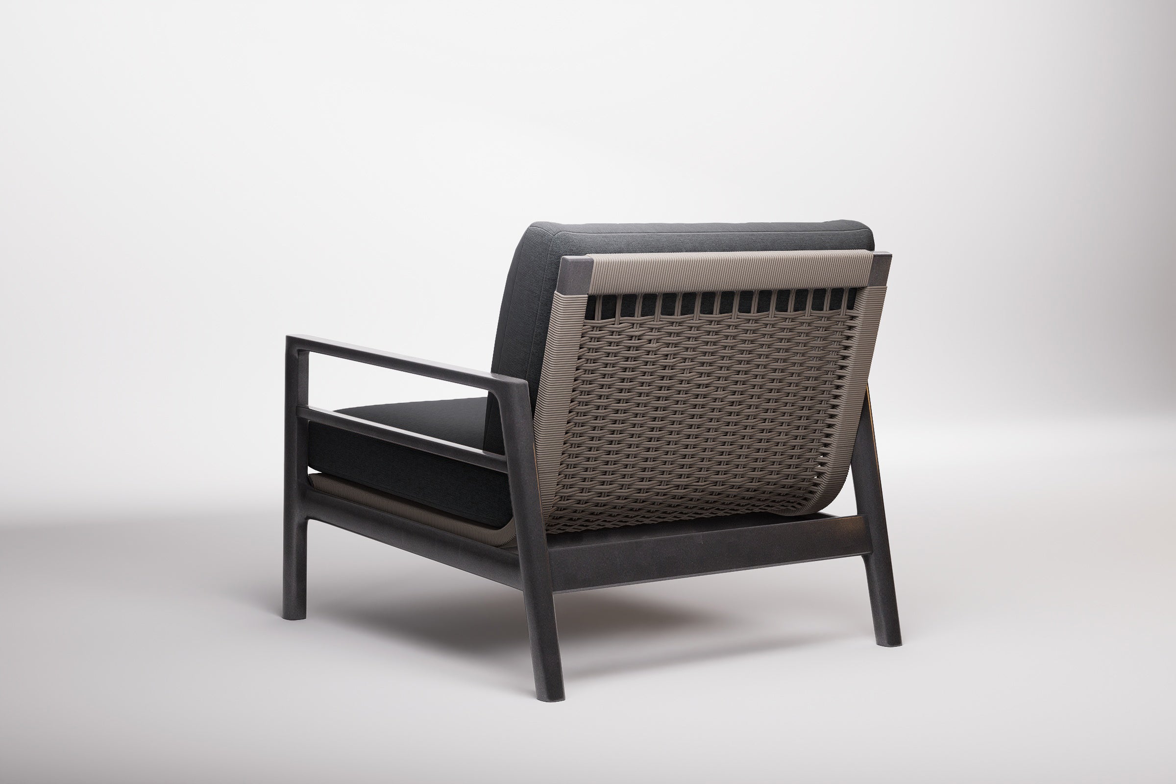 Copenhagen Outdoor Lounge Armchair Aluminium