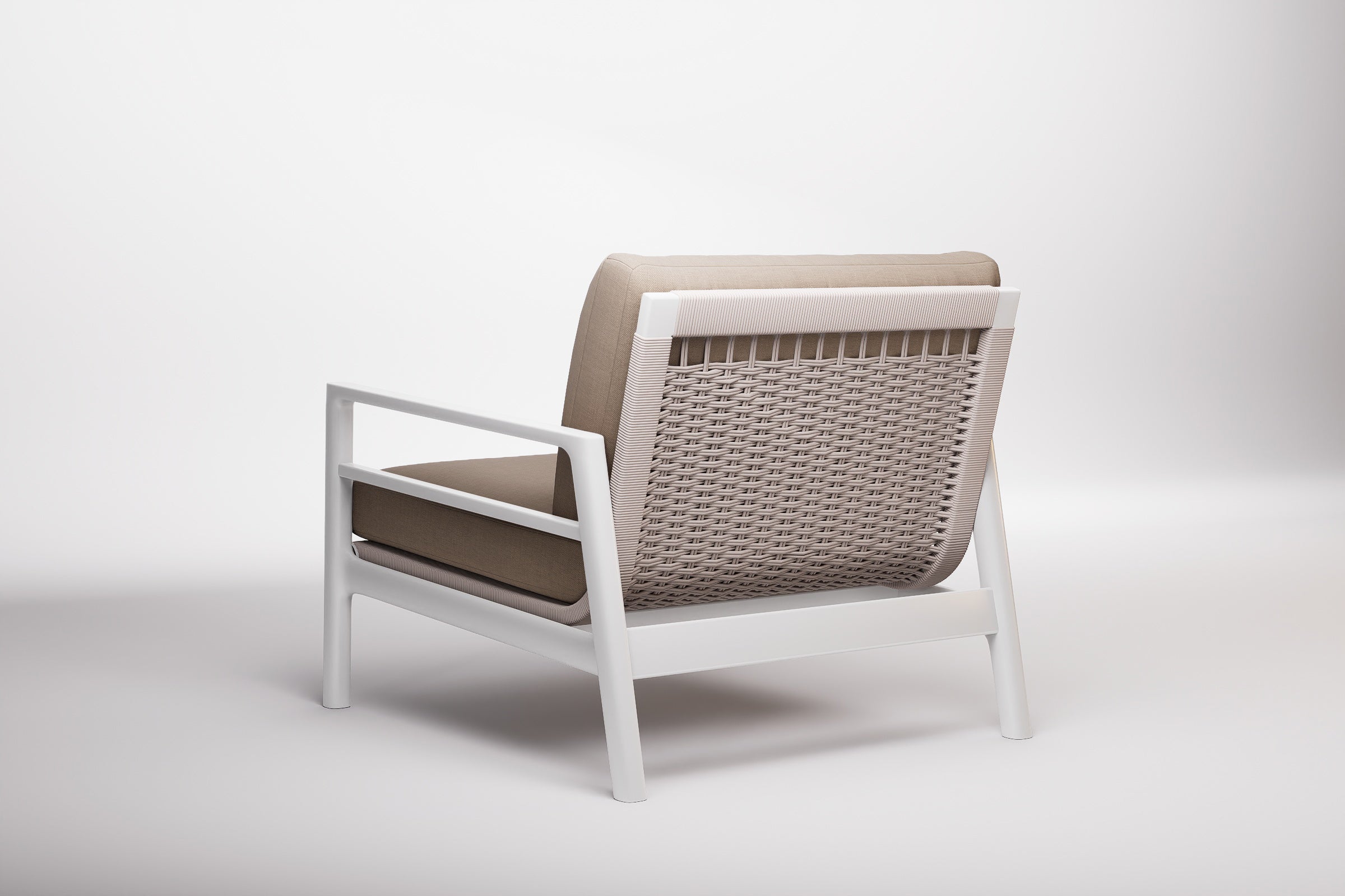 Copenhagen Outdoor Lounge Armchair Aluminium