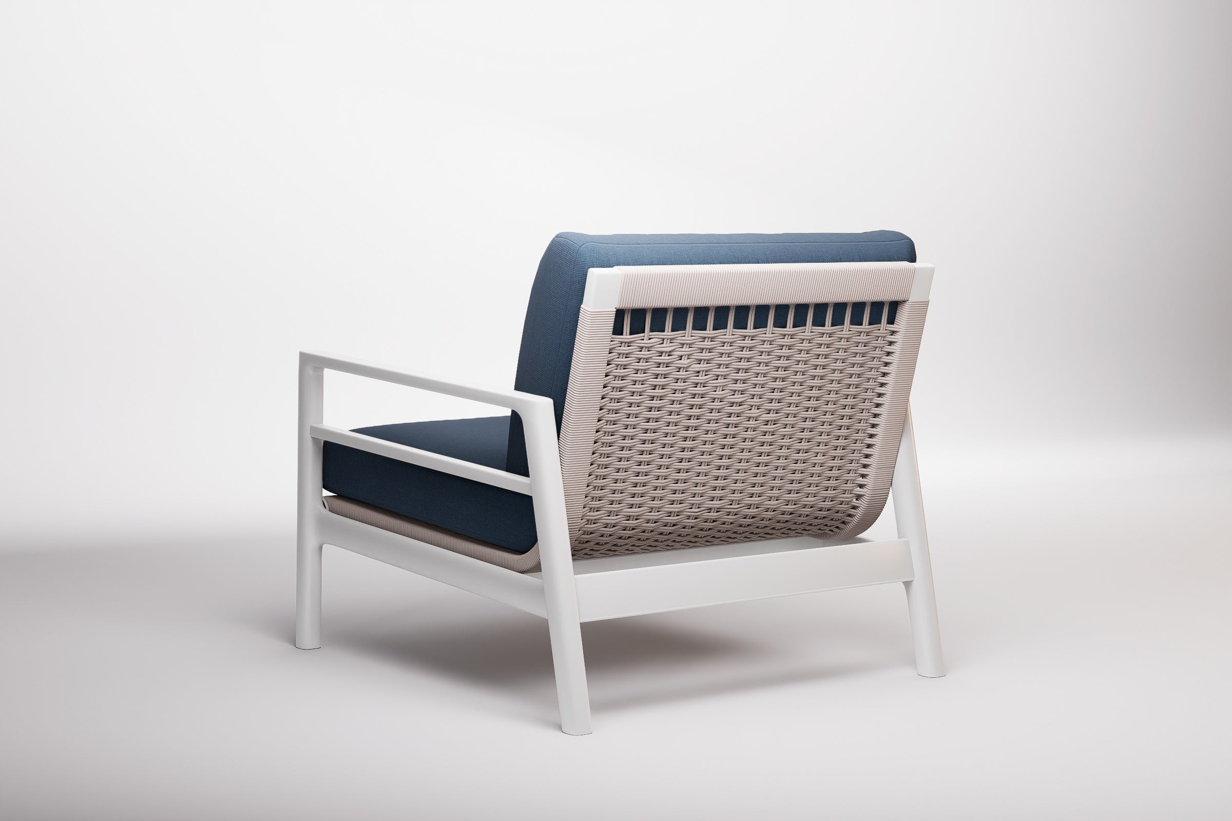 Copenhagen Outdoor Lounge Armchair Aluminium
