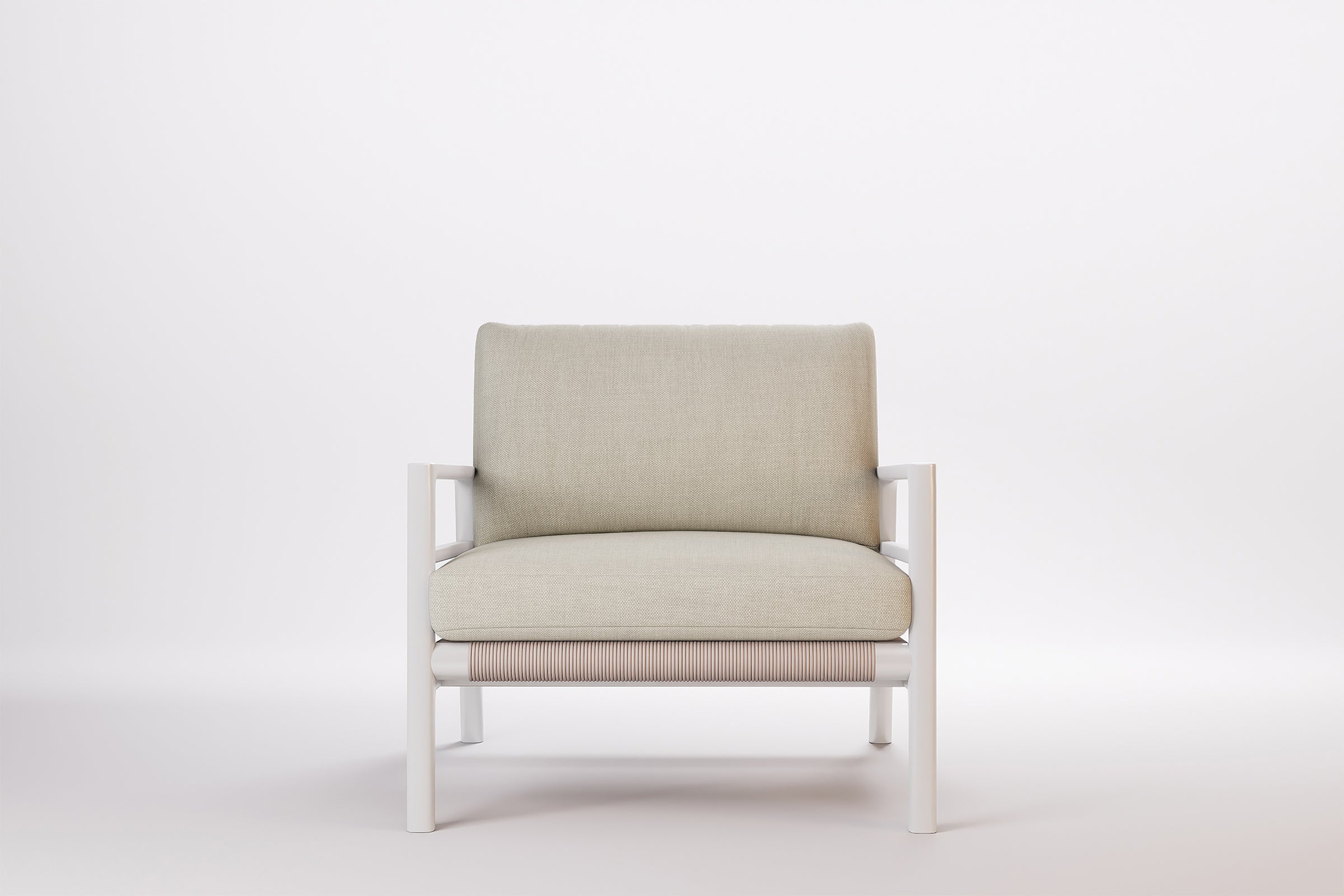 Copenhagen Outdoor Lounge Armchair Aluminium