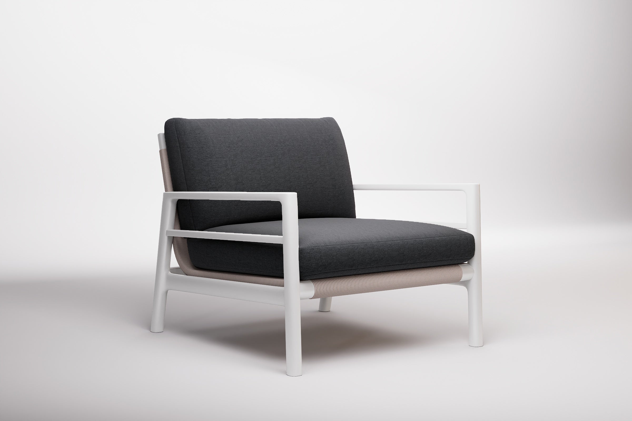 Copenhagen Outdoor Lounge Armchair Aluminium