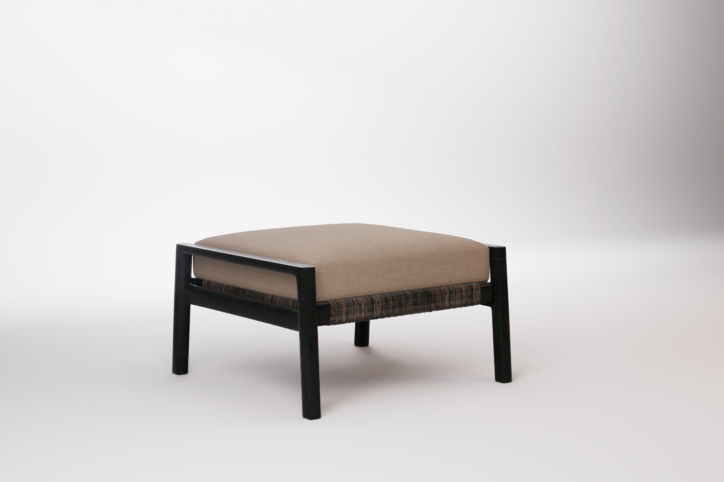 Copenhagen Outdoor Ottoman Aluminium