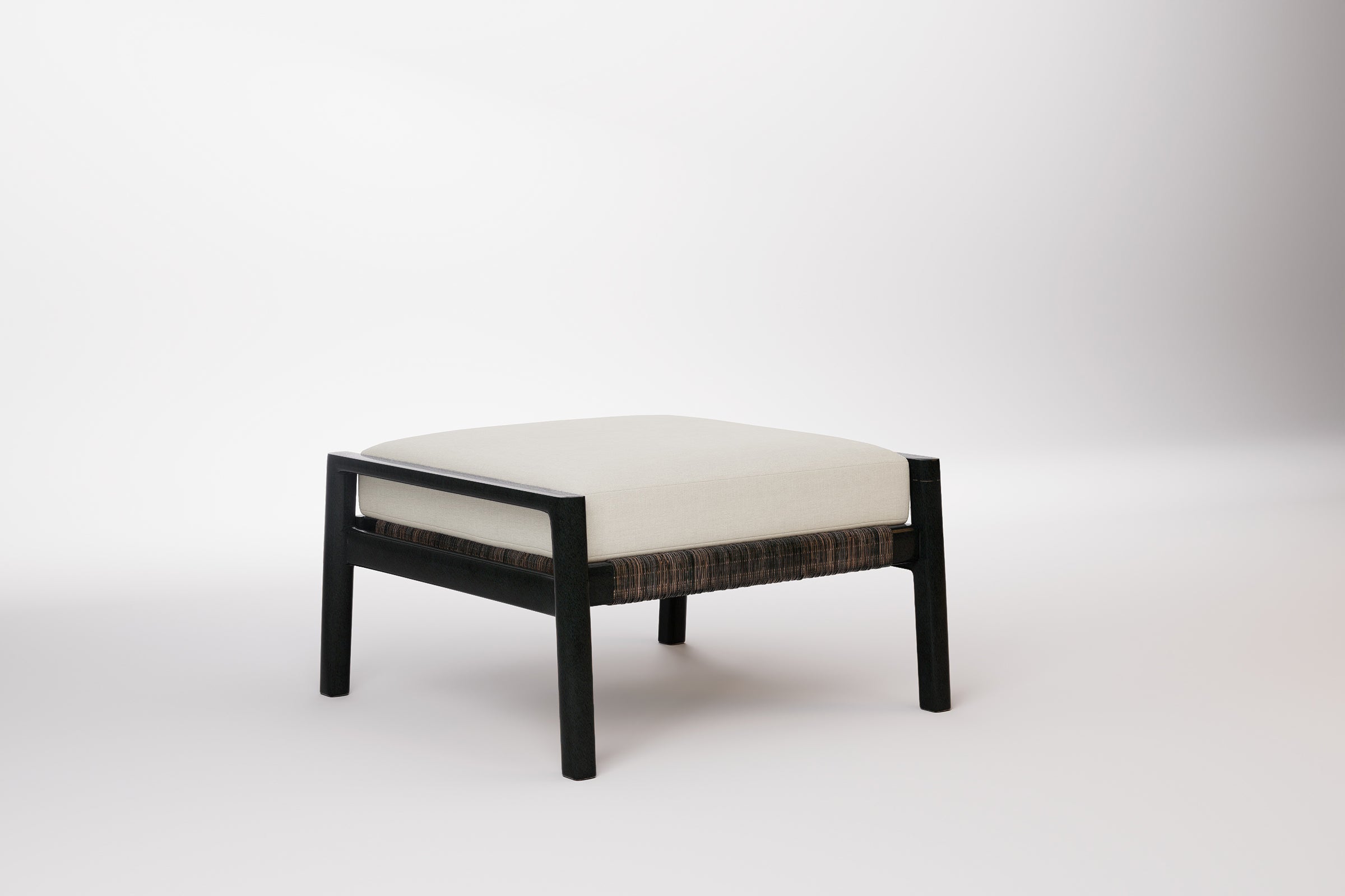 Copenhagen Outdoor Ottoman Aluminium