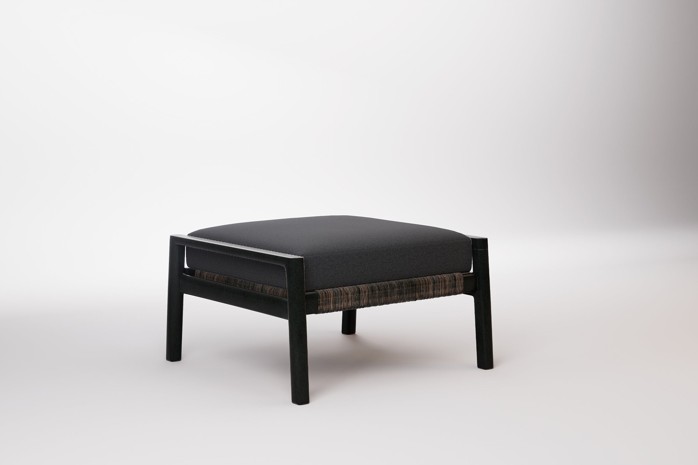 Copenhagen Outdoor Ottoman Aluminium
