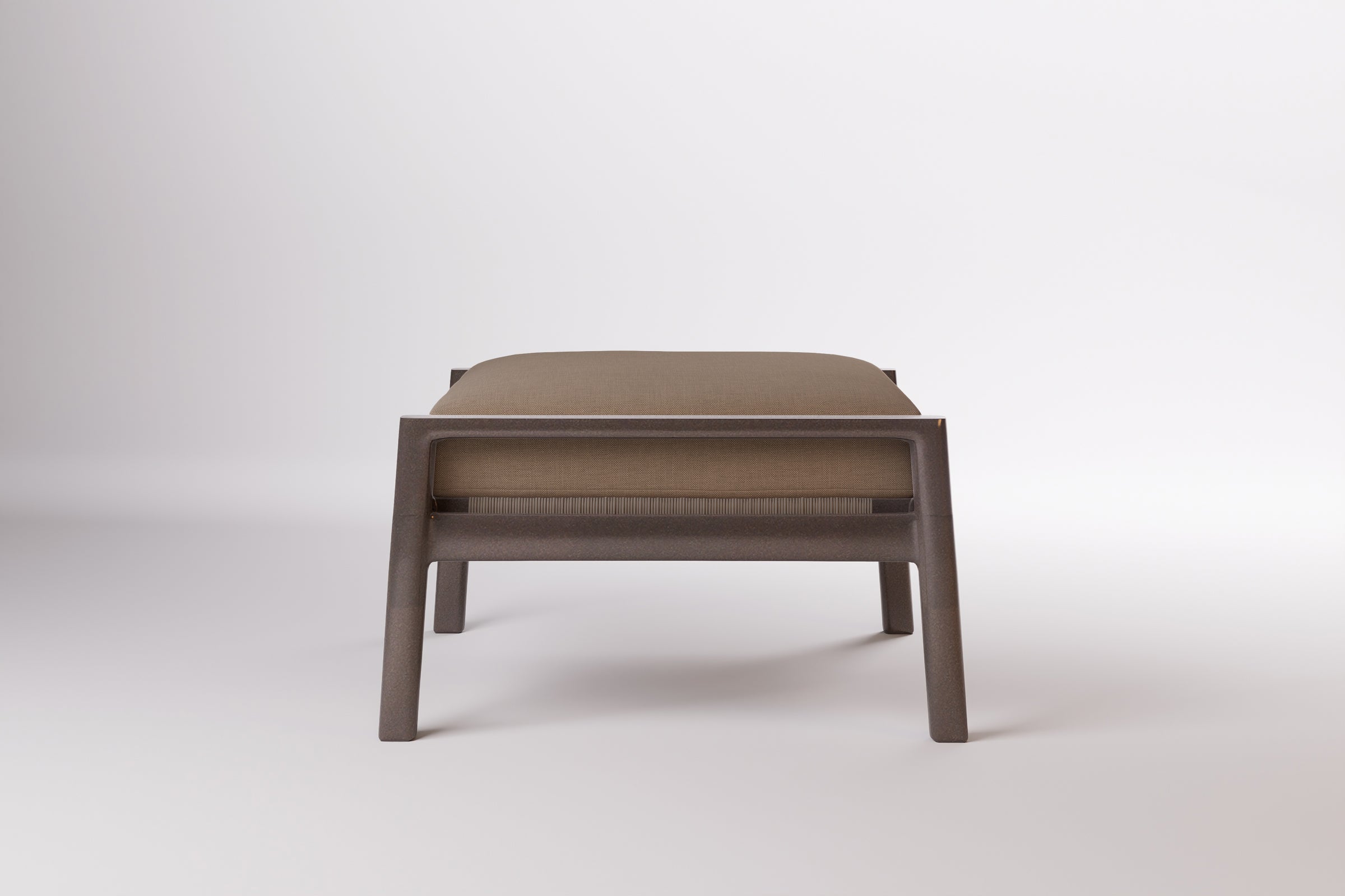 Copenhagen Outdoor Ottoman Aluminium