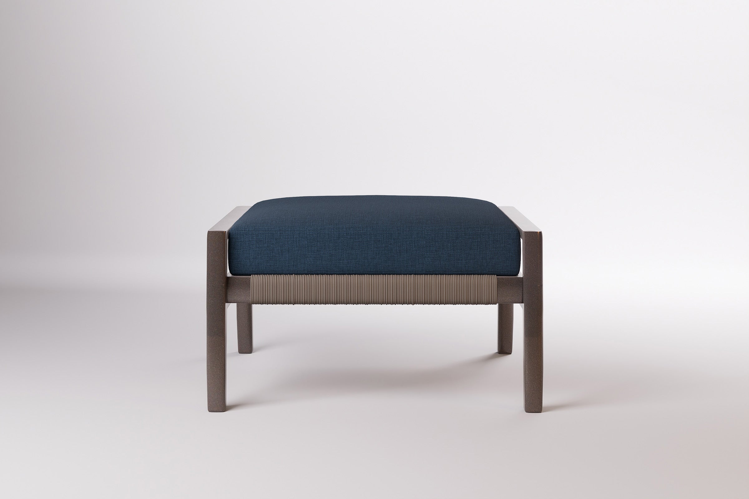 Copenhagen Outdoor Ottoman Aluminium