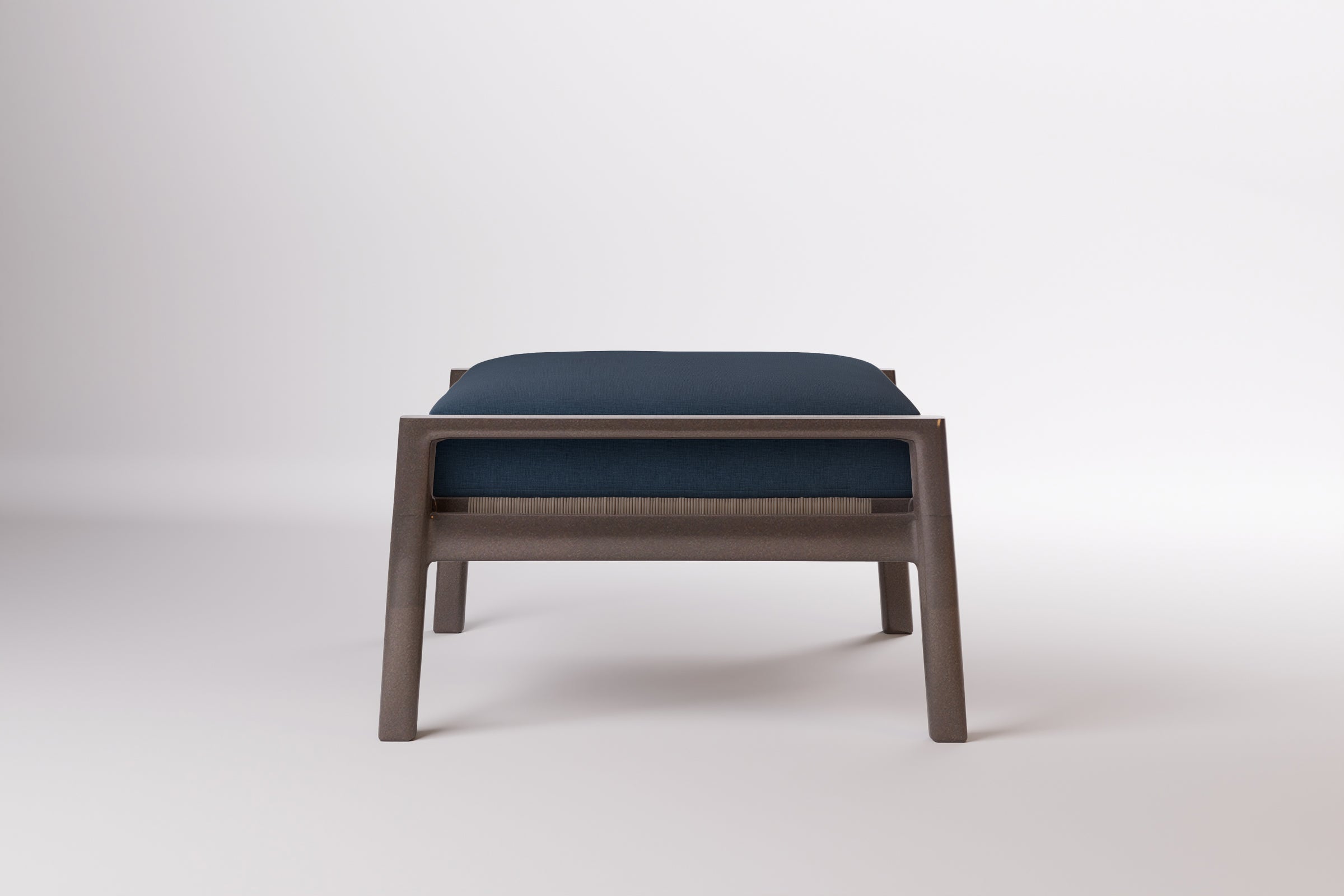 Copenhagen Outdoor Ottoman Aluminium