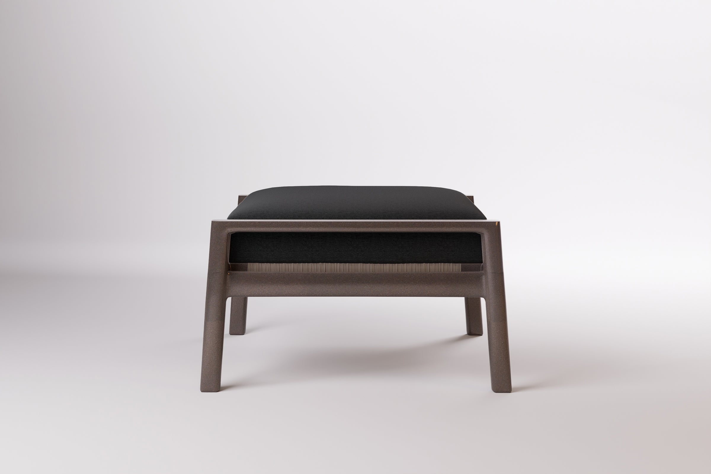 Copenhagen Outdoor Ottoman Aluminium