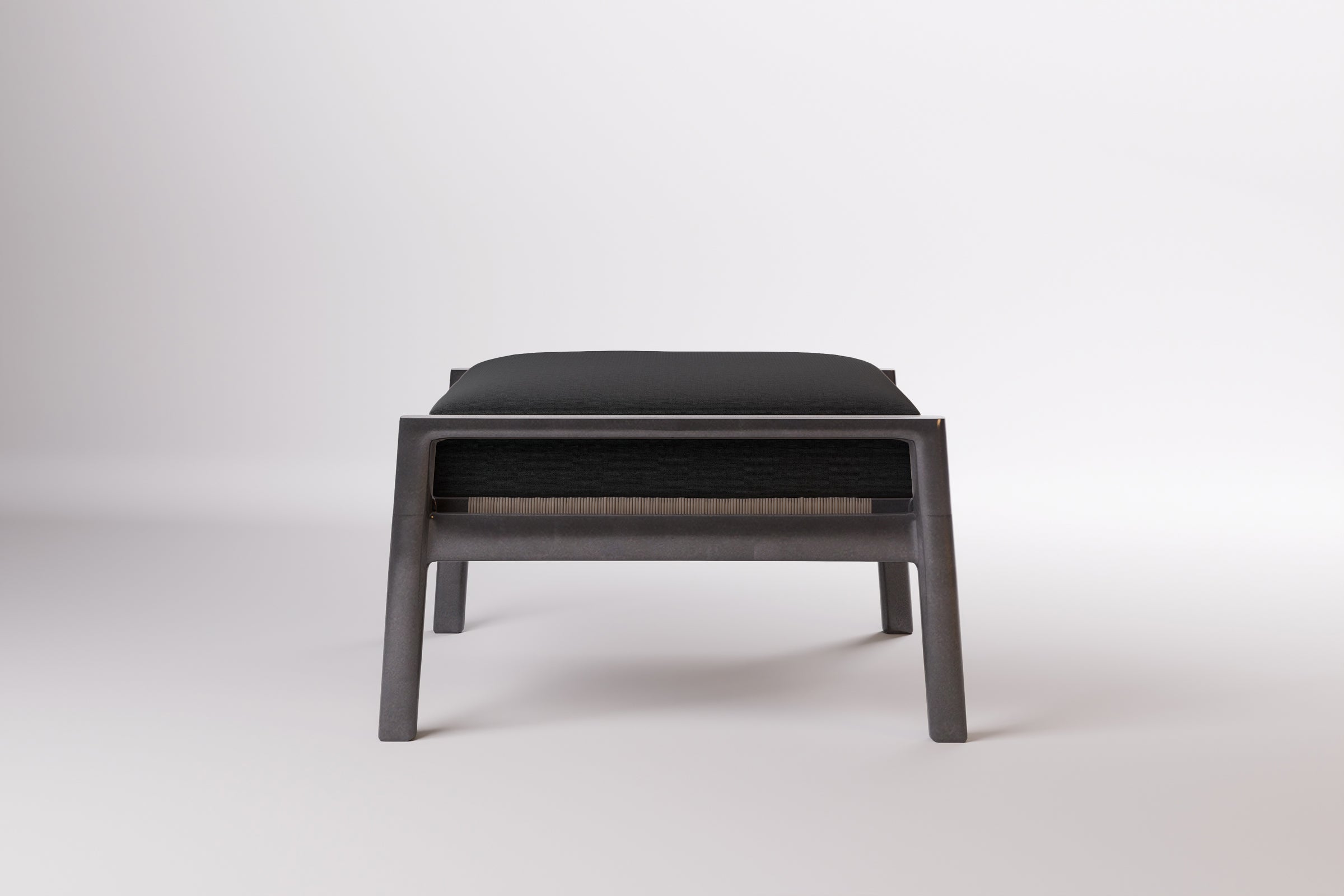 Copenhagen Outdoor Ottoman Aluminium
