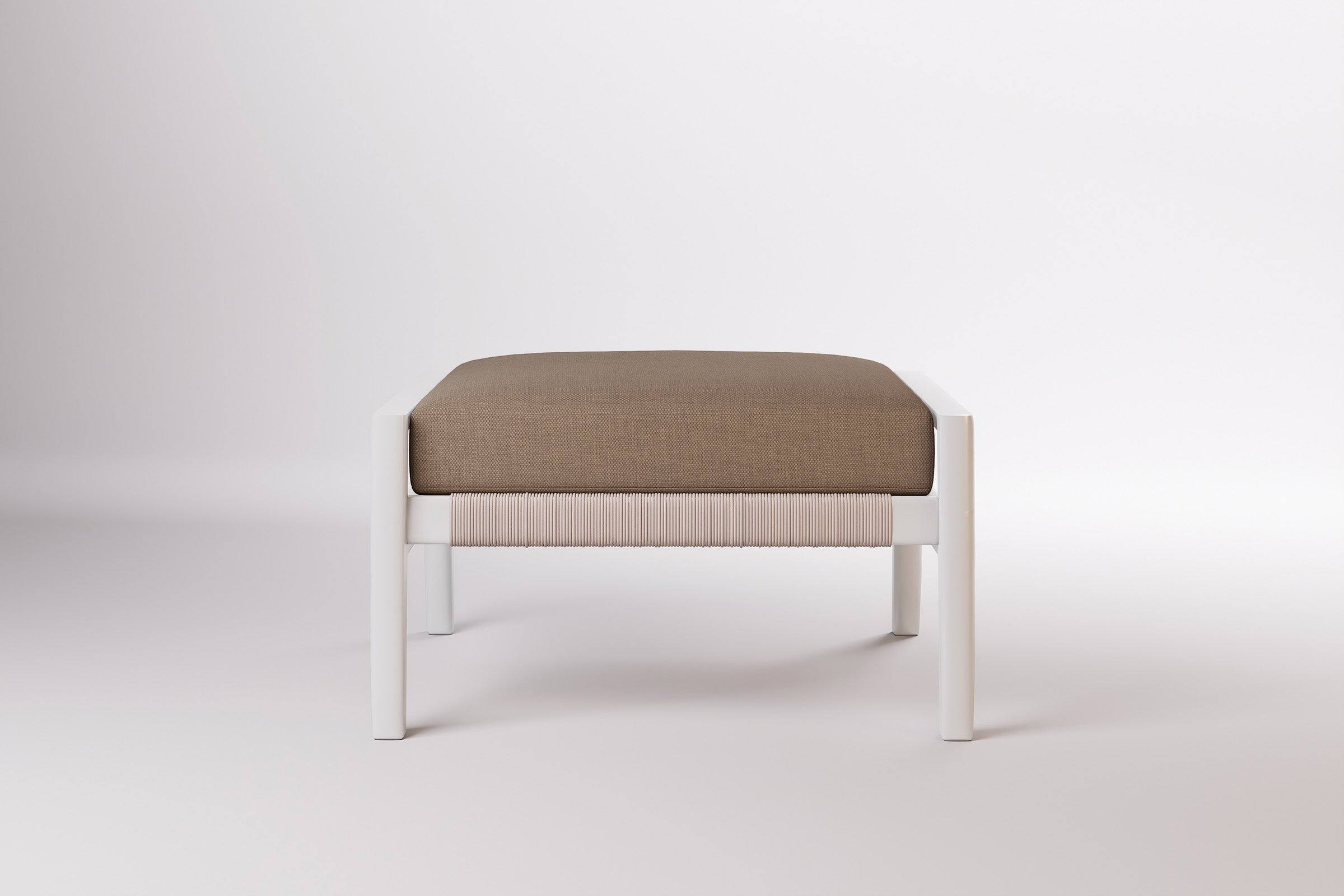 Copenhagen Outdoor Ottoman Aluminium