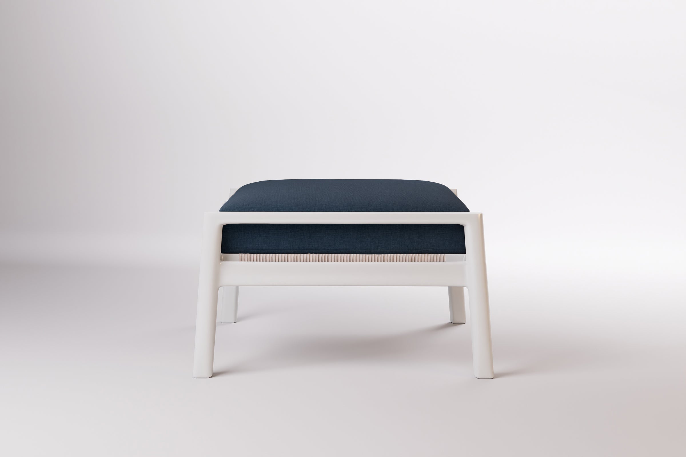Copenhagen Outdoor Ottoman Aluminium