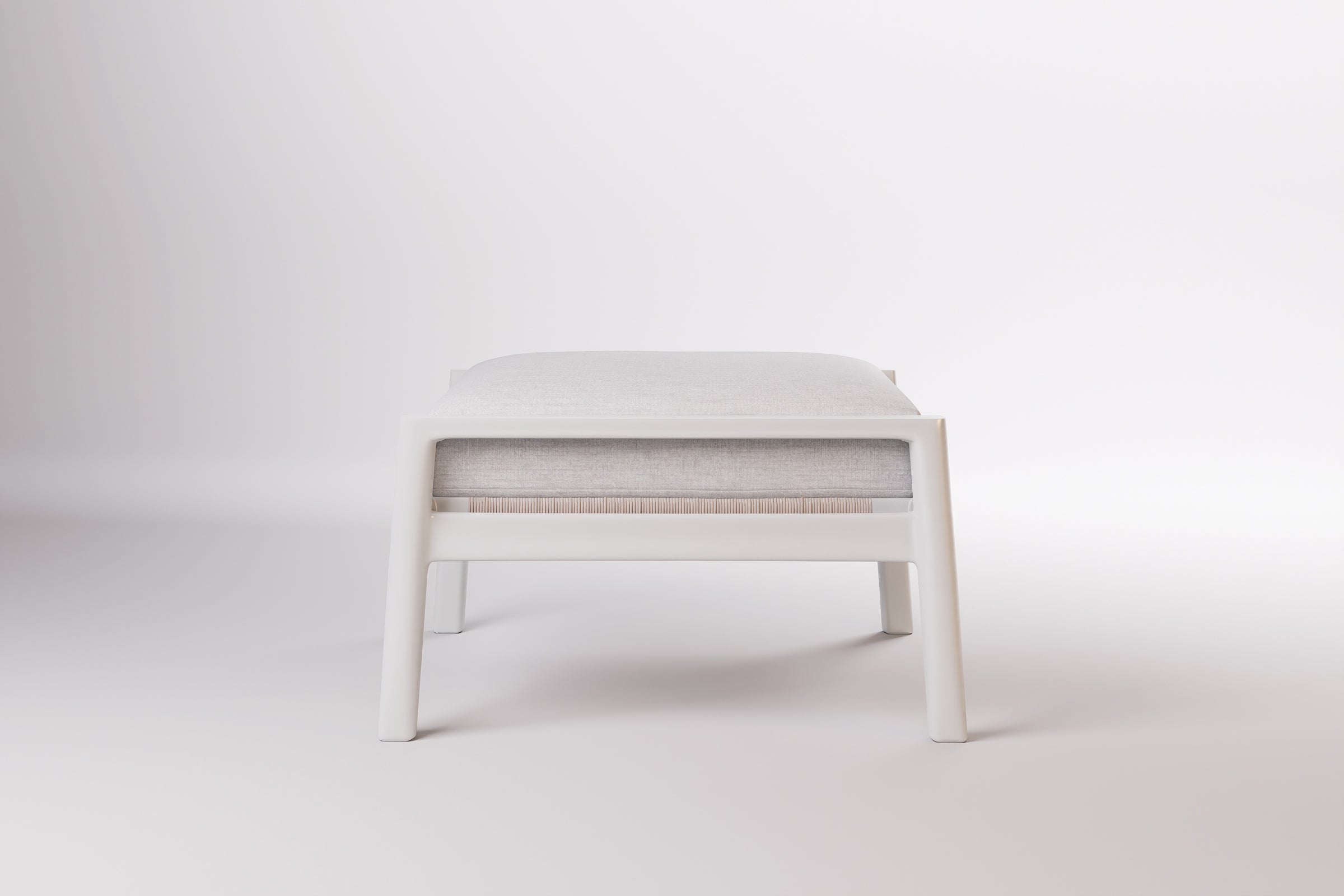 Copenhagen Outdoor Ottoman Aluminium