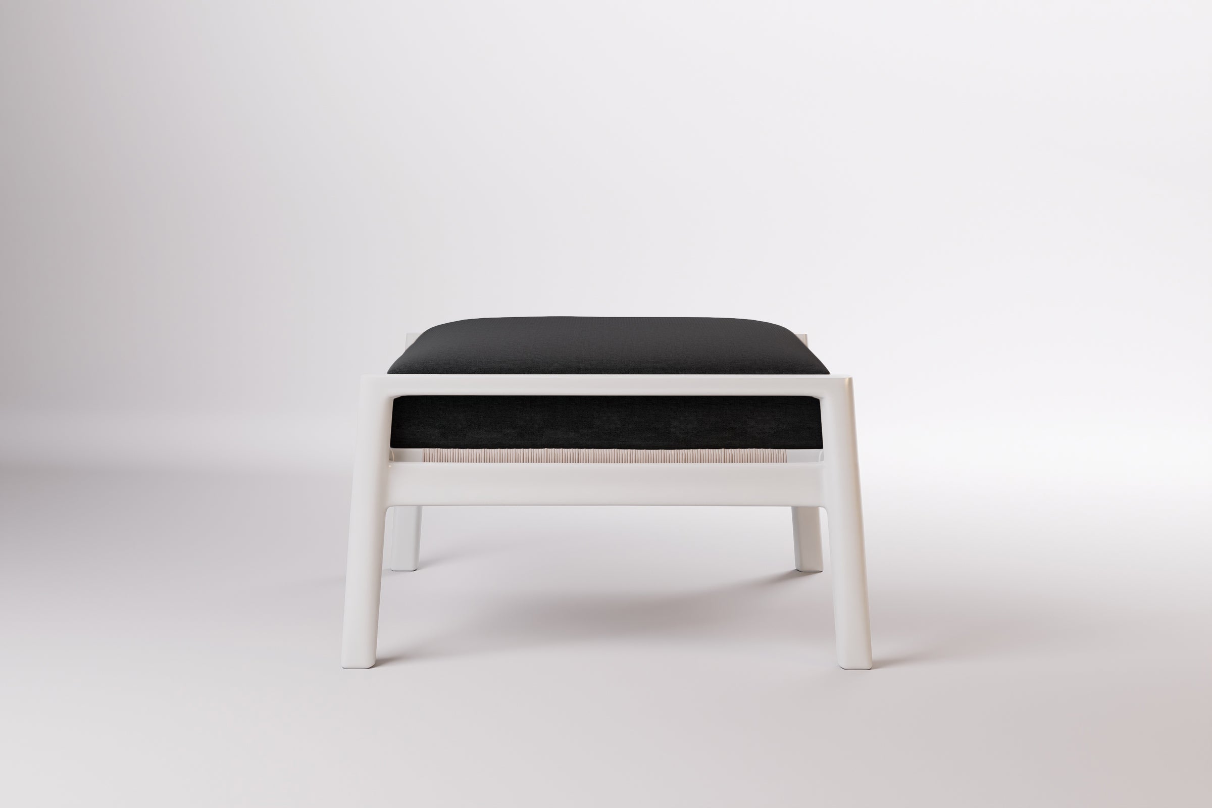 Copenhagen Outdoor Ottoman Aluminium