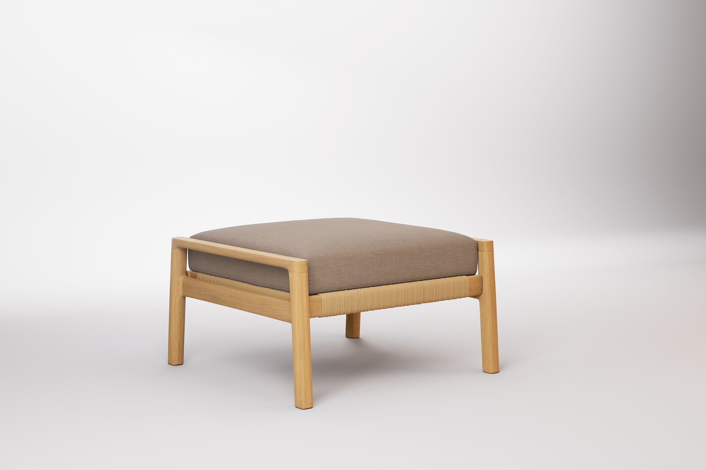 Copenhagen Outdoor Ottoman Teak