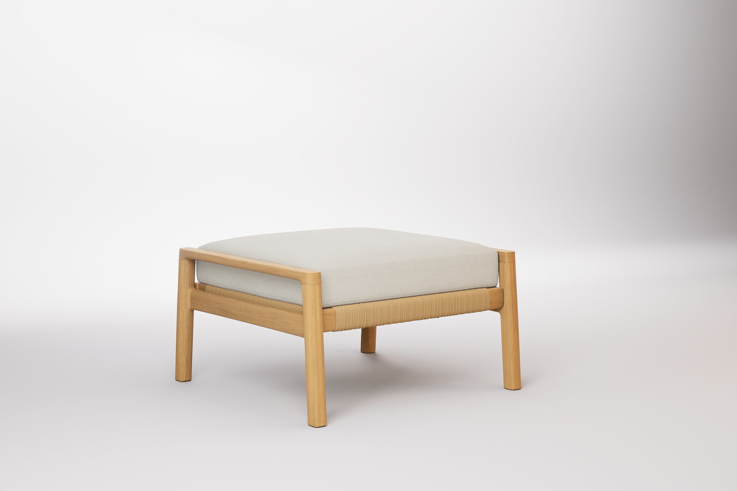 Copenhagen Outdoor Ottoman Teak