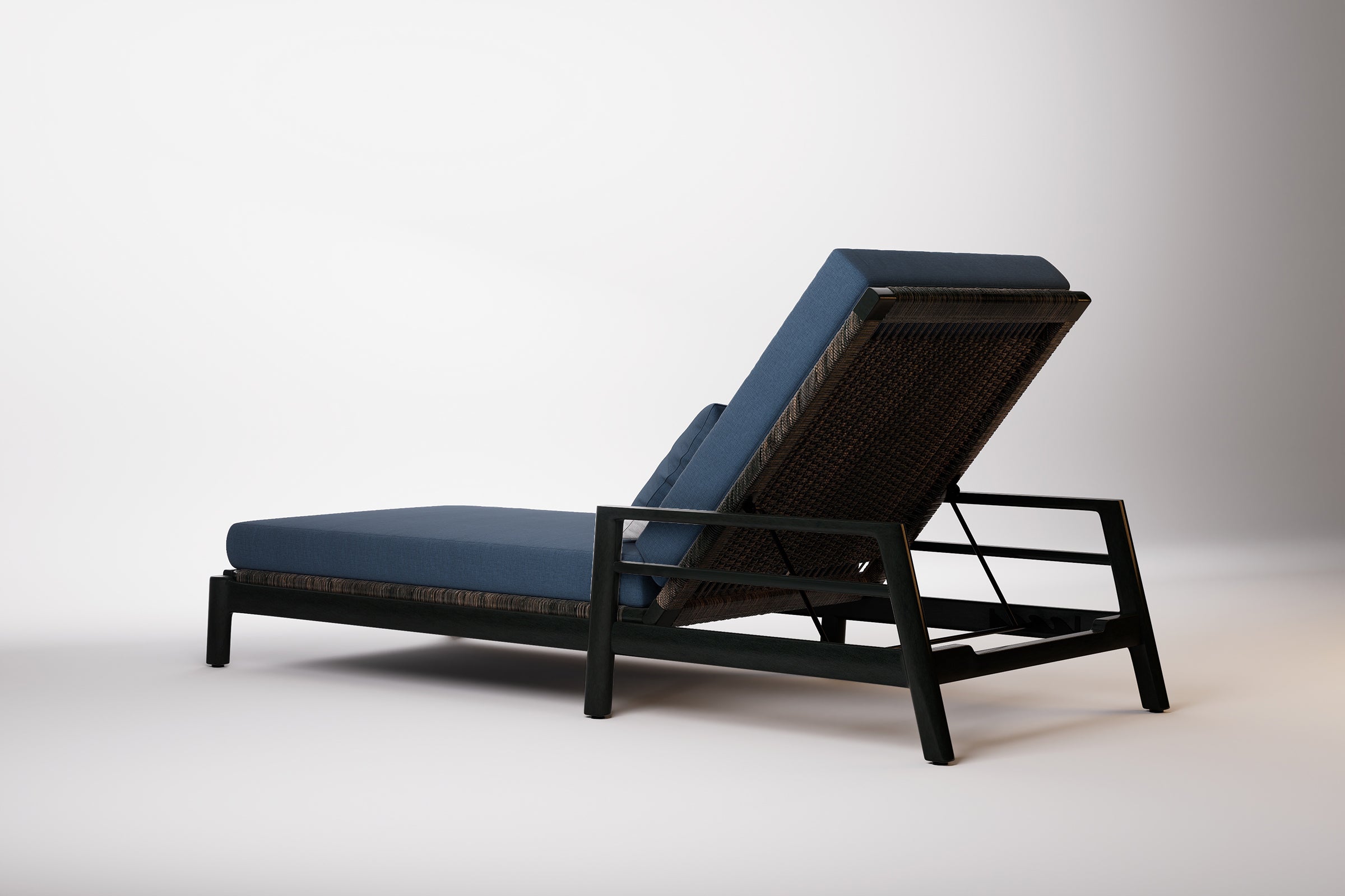 Copenhagen Outdoor Sun Lounge Aluminium
