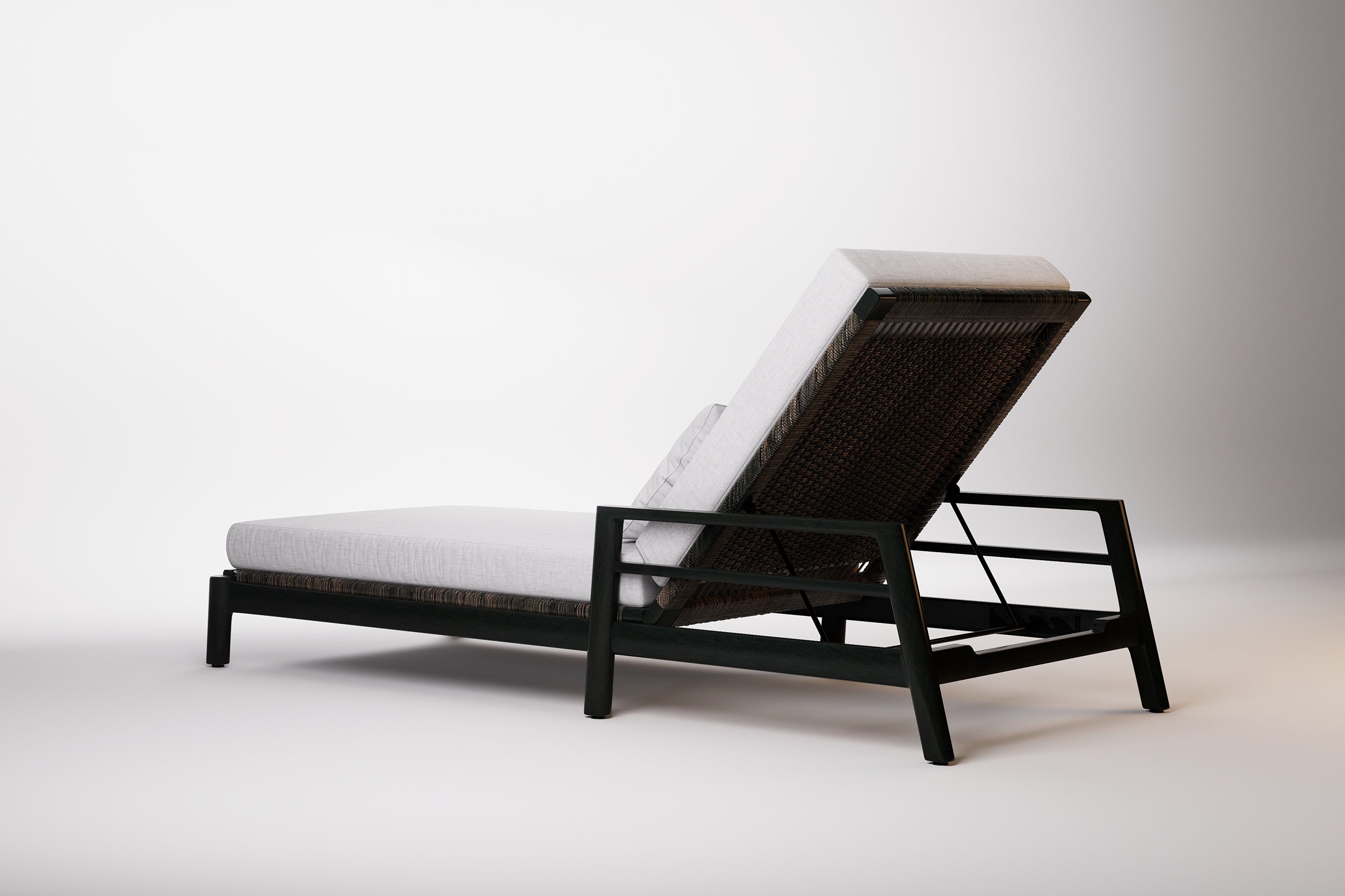 Copenhagen Outdoor Sun Lounge Aluminium