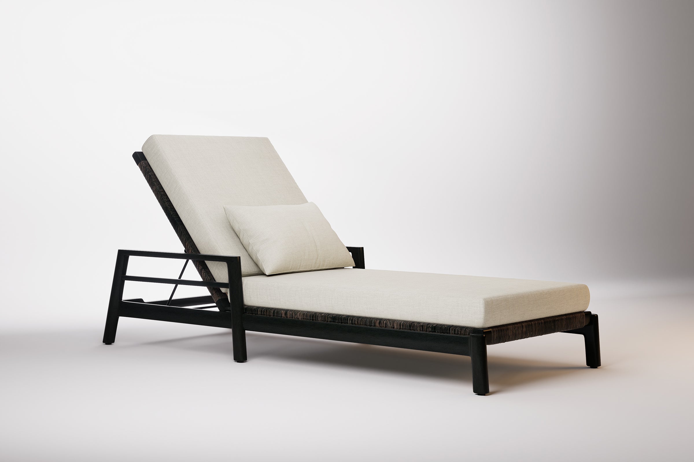Copenhagen Outdoor Sun Lounge Aluminium