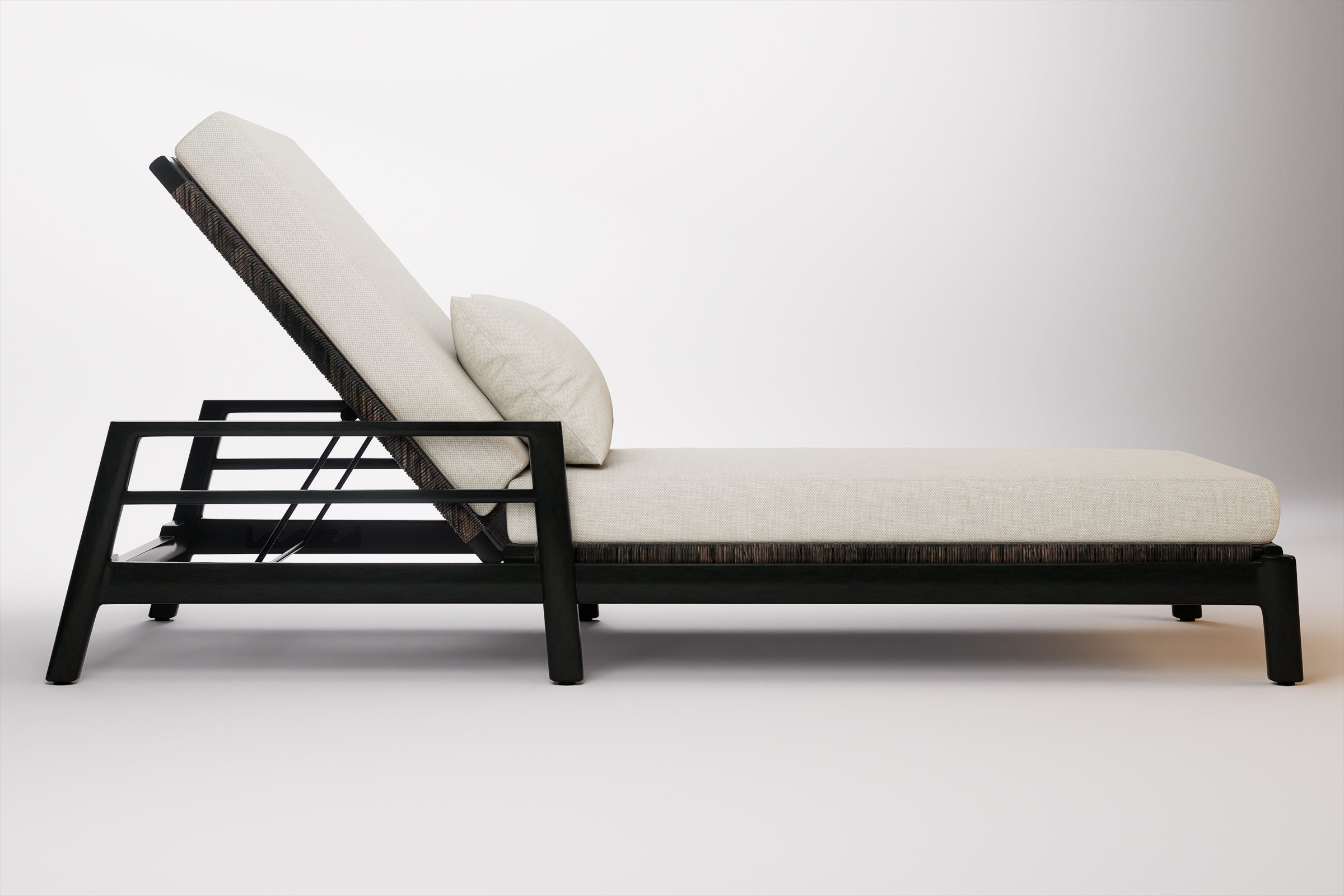 Copenhagen Outdoor Sun Lounge Aluminium