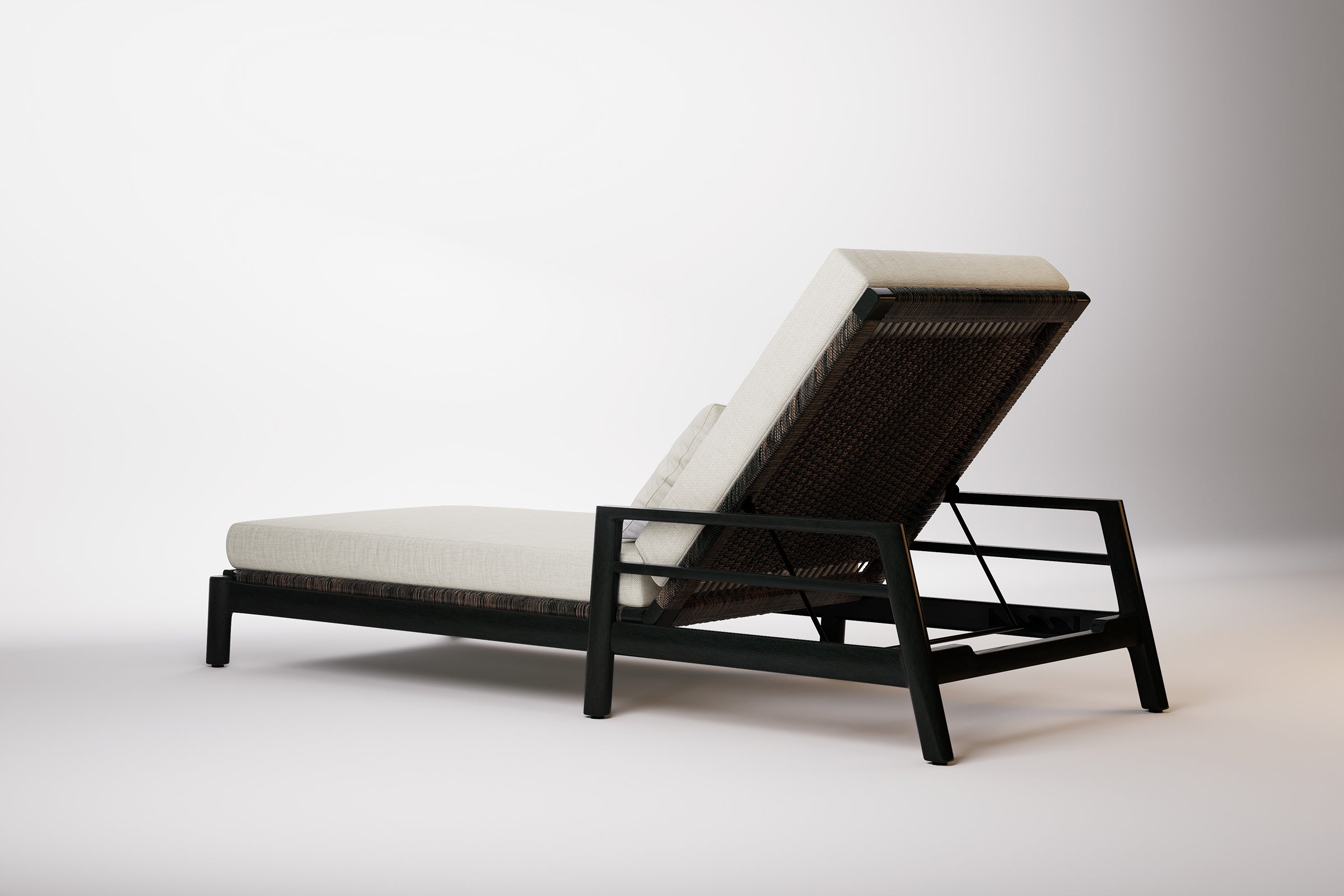 Copenhagen Outdoor Sun Lounge Aluminium