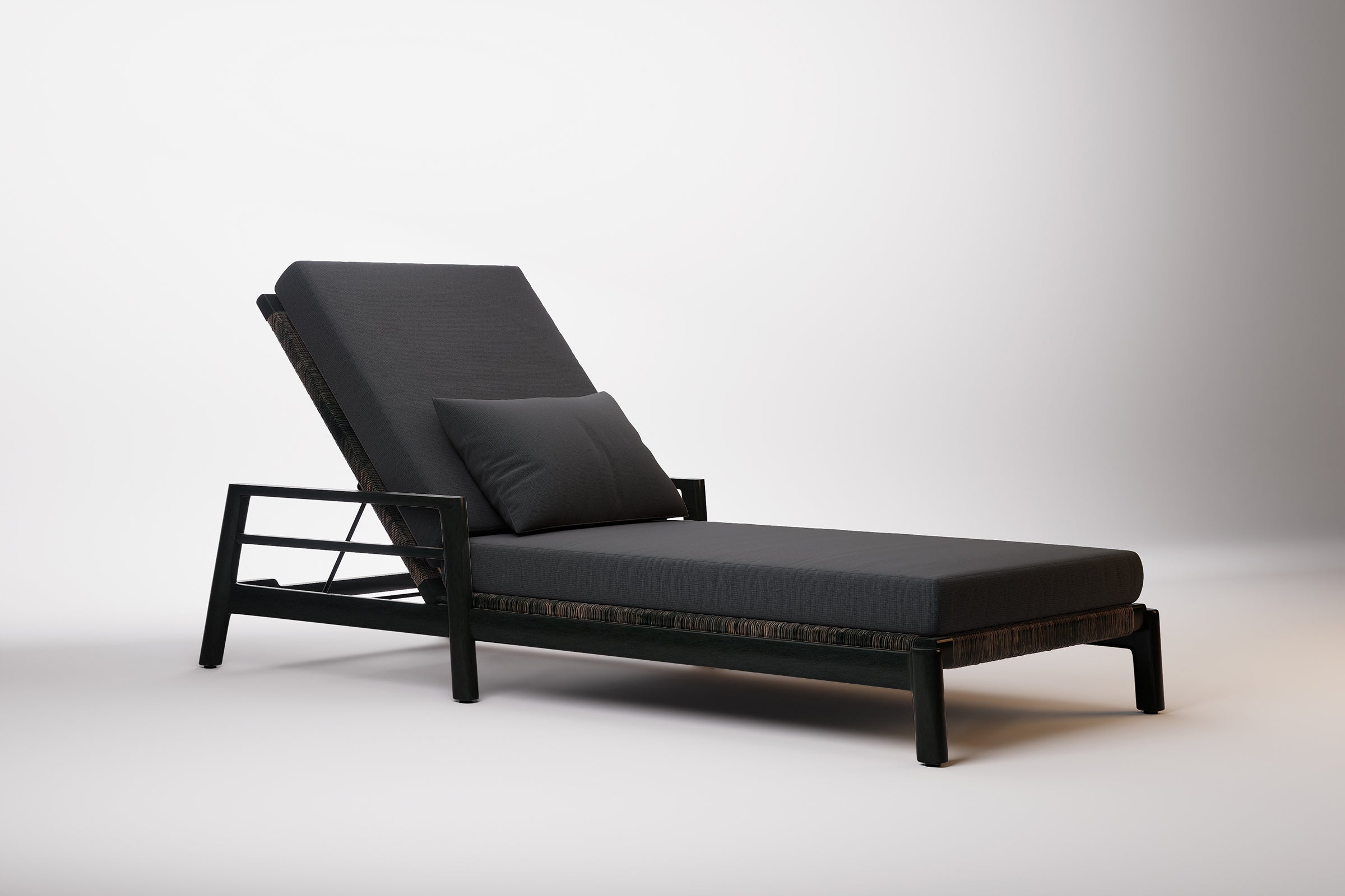 Copenhagen Outdoor Sun Lounge Aluminium