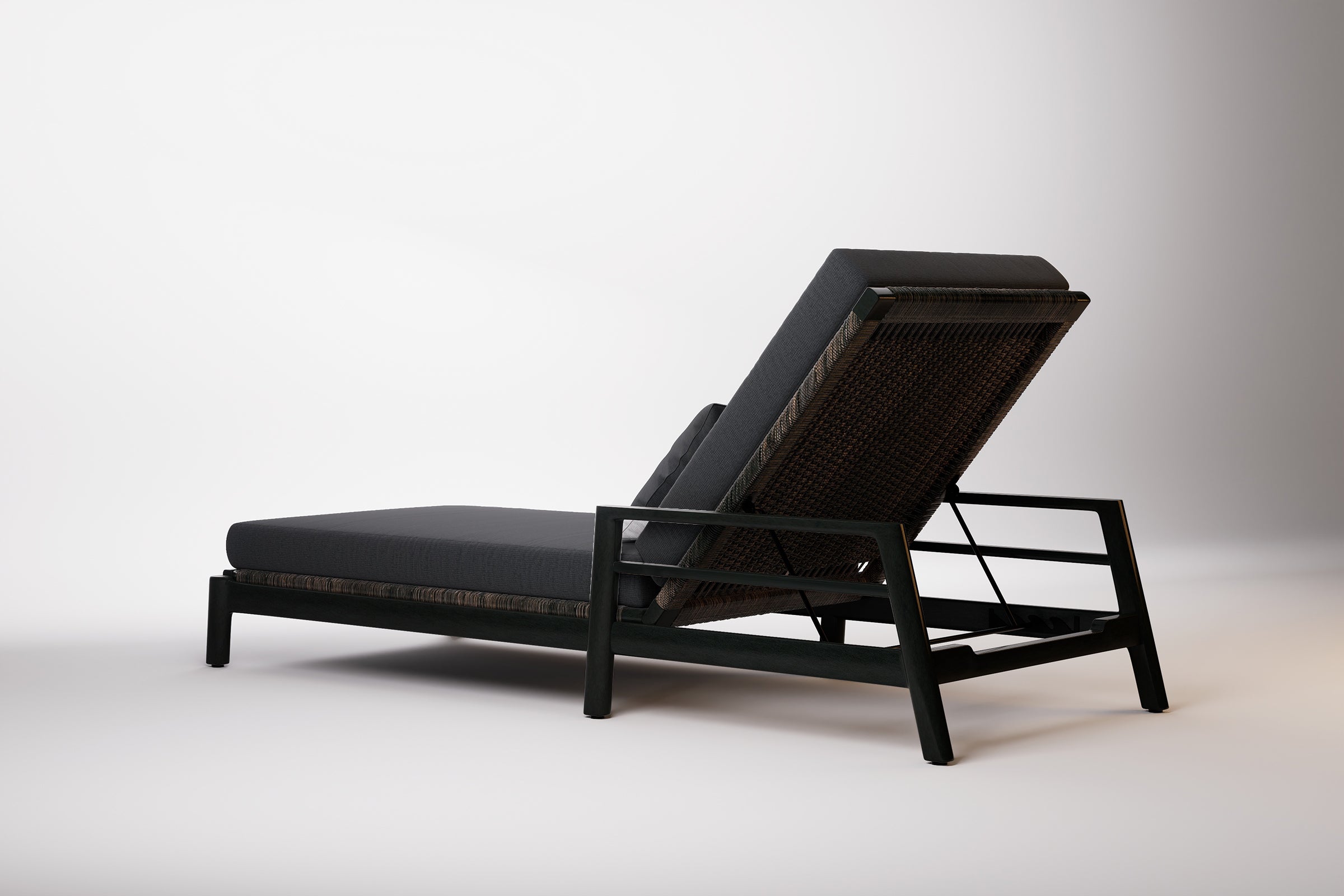 Copenhagen Outdoor Sun Lounge Aluminium