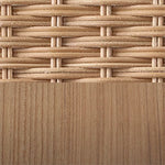 Teak Natural with Jute Wicker