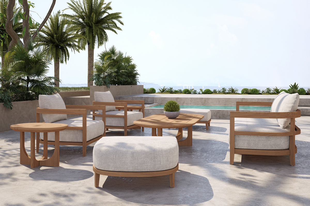 Rome Outdoor Coffee Table Teak