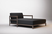 Rome Double Outdoor Daybed Aluminium