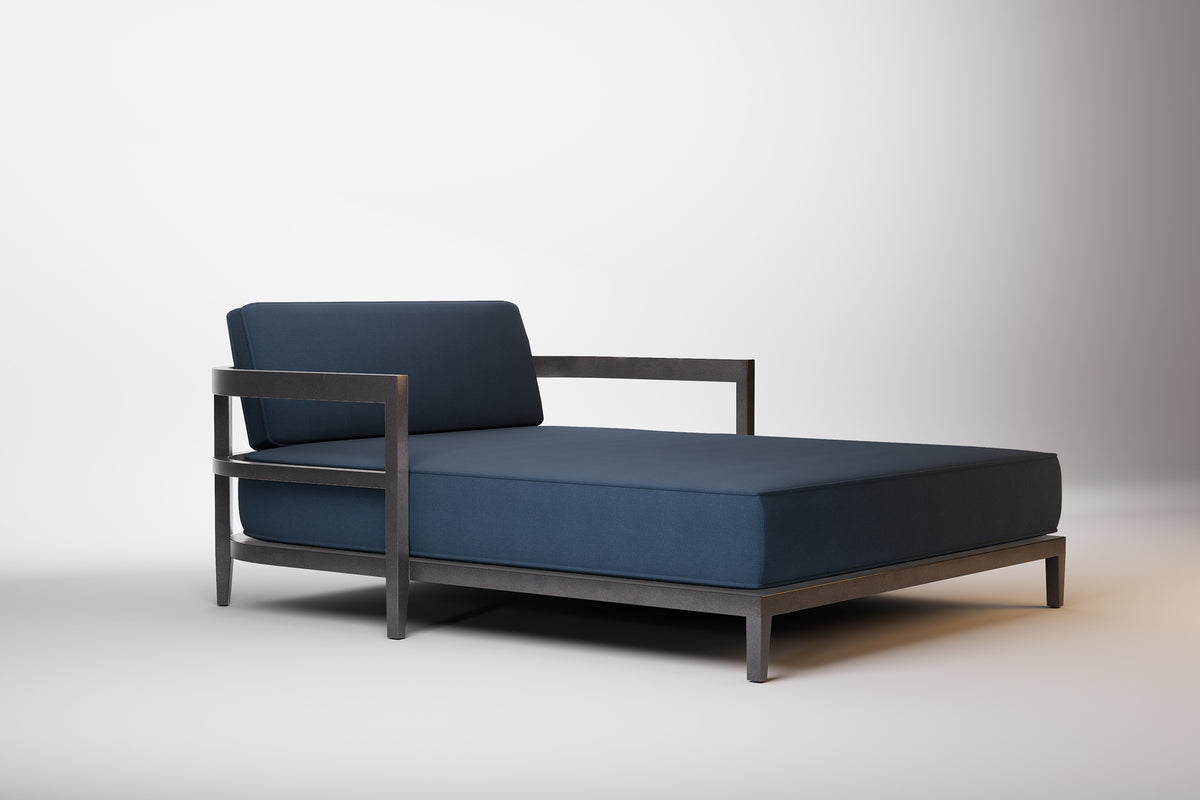 Rome Double Outdoor Daybed Aluminium