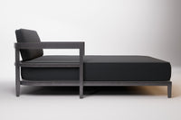 Rome Double Outdoor Daybed Aluminium