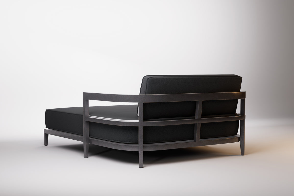 Rome Double Outdoor Daybed Aluminium