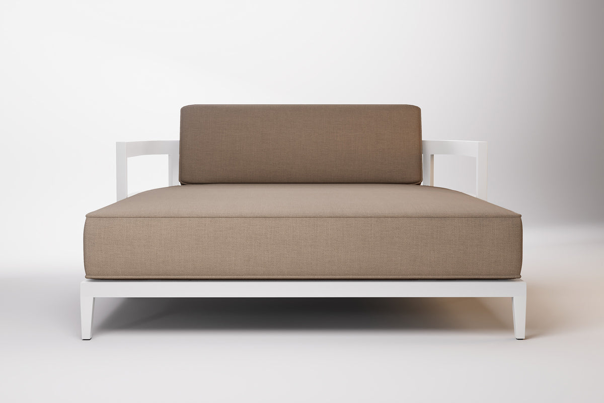 Rome Double Outdoor Daybed Aluminium