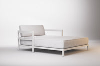Rome Double Outdoor Daybed Aluminium