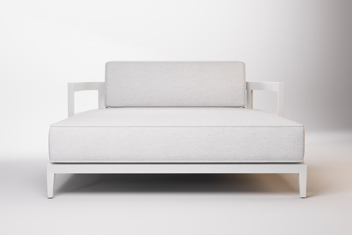 Rome Double Outdoor Daybed Aluminium