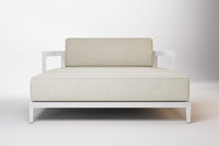 Rome Double Outdoor Daybed Aluminium
