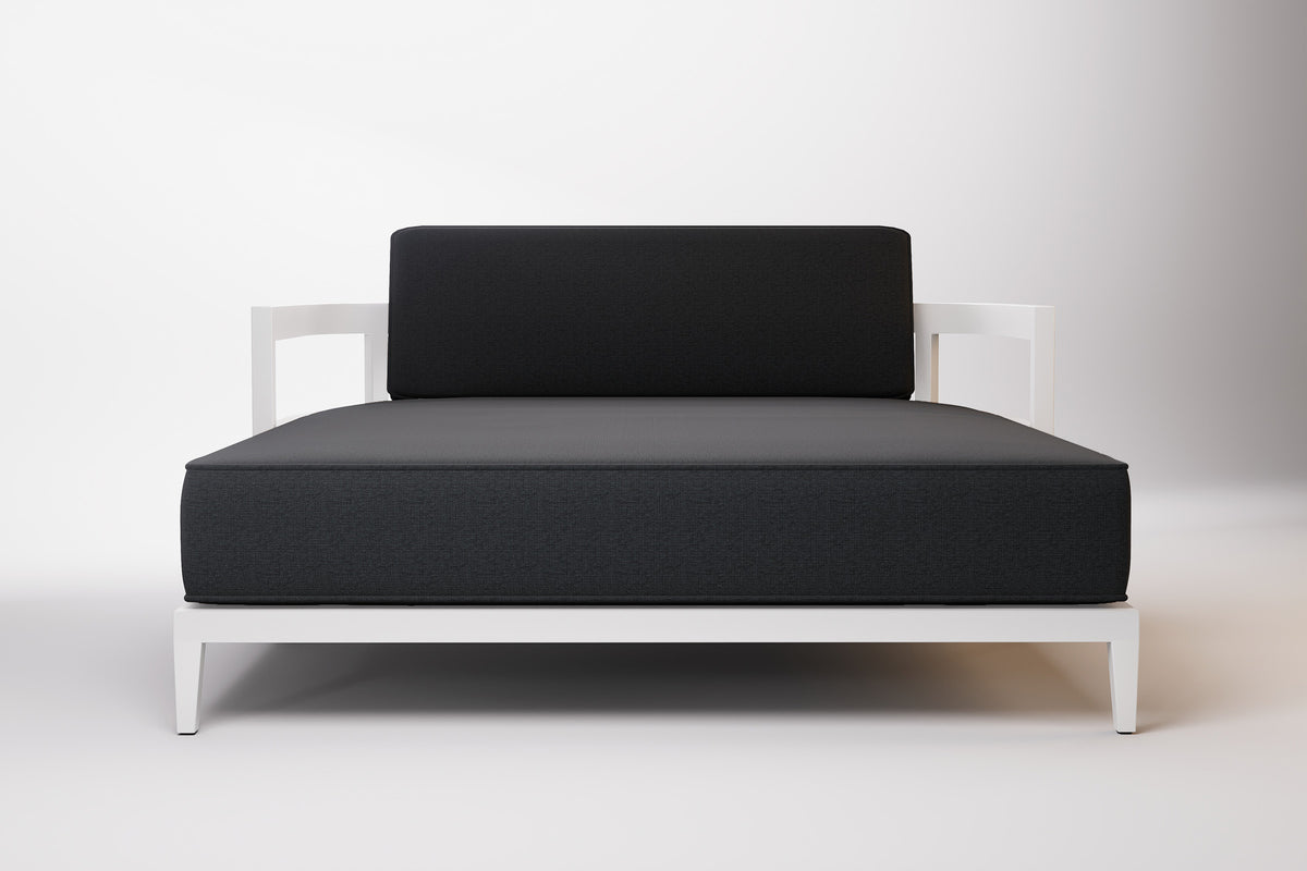 Rome Double Outdoor Daybed Aluminium