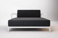 Rome Double Outdoor Daybed Aluminium