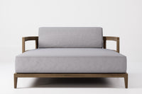 Rome Double Outdoor Daybed Teak