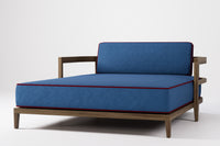 Rome Double Outdoor Daybed Teak
