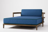 Rome Double Outdoor Daybed Teak