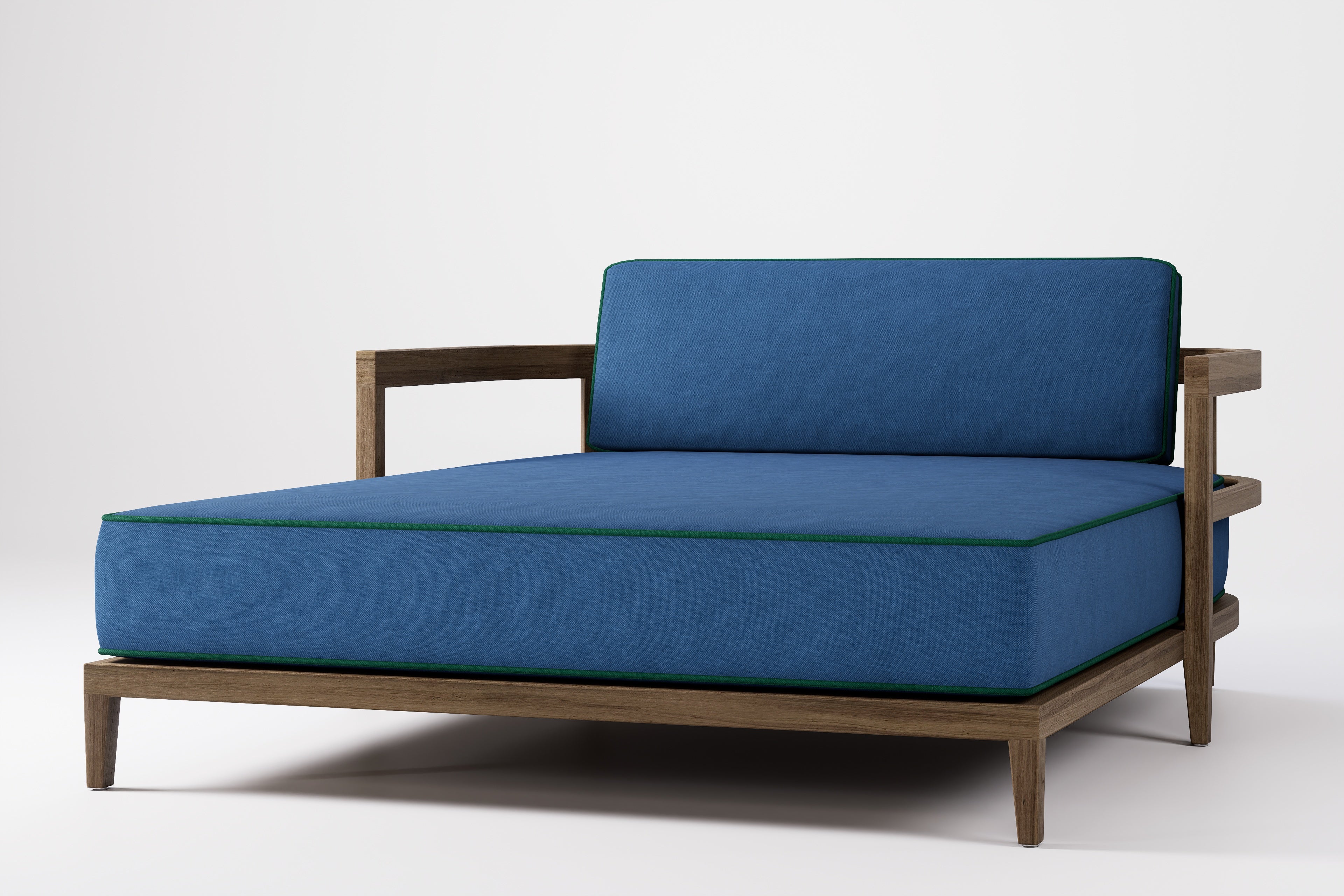 Rome Double Outdoor Daybed Teak