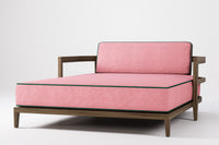 Rome Double Outdoor Daybed Teak