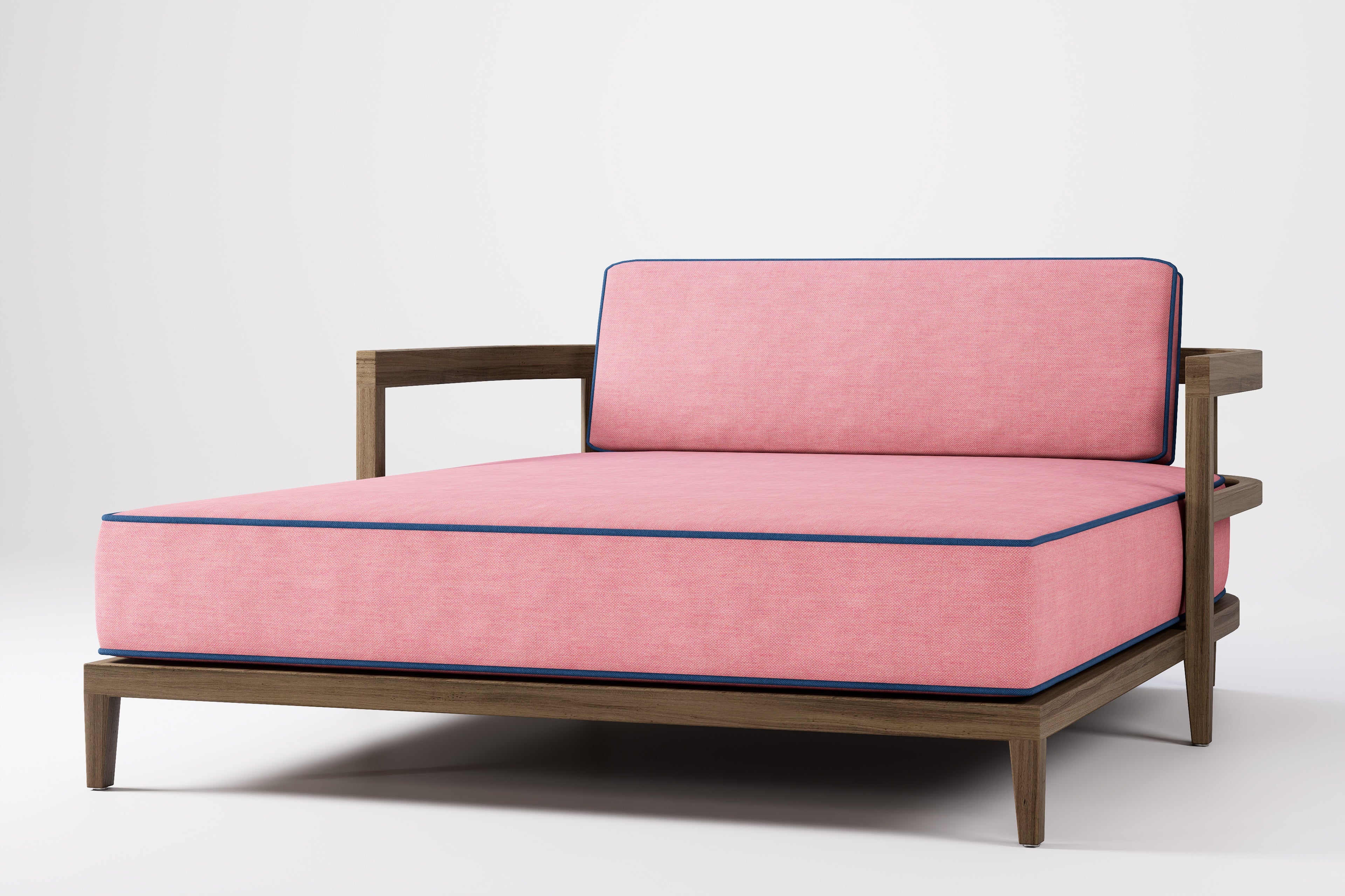 Rome Double Outdoor Daybed Teak