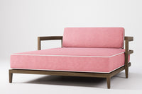 Rome Double Outdoor Daybed Teak